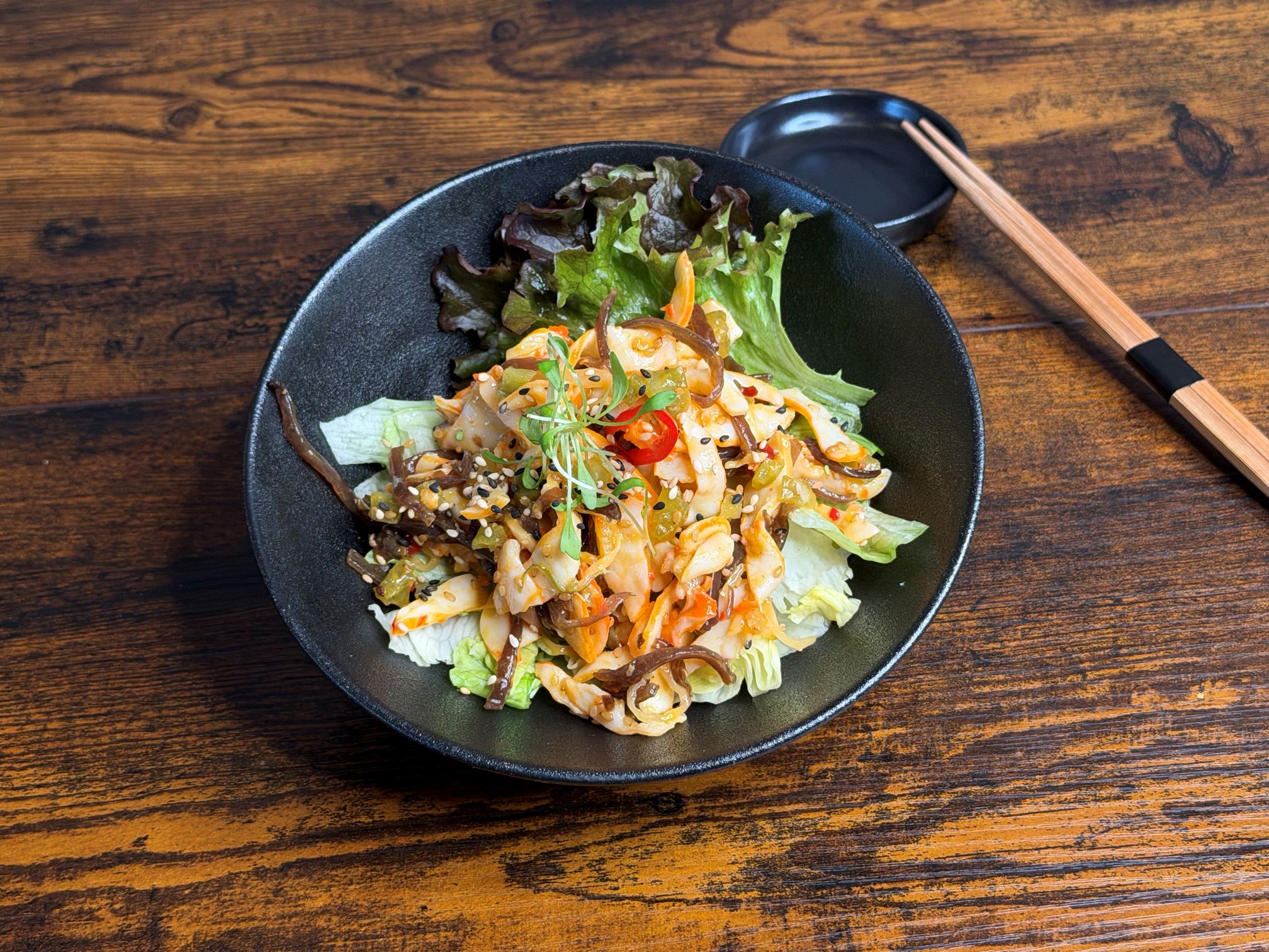 Chuka Ika Sansai - Tako Salat